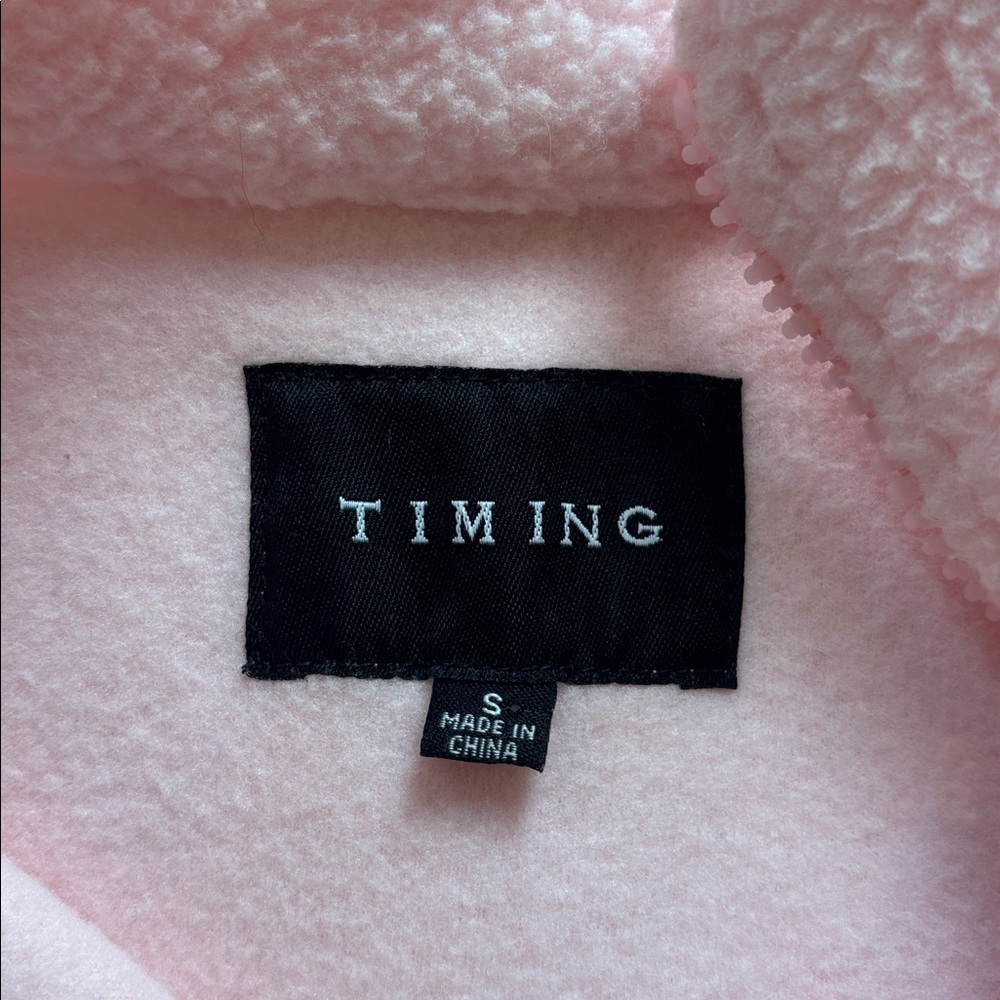 Timing Pink Fleece Jacket - Picture 2 of 2